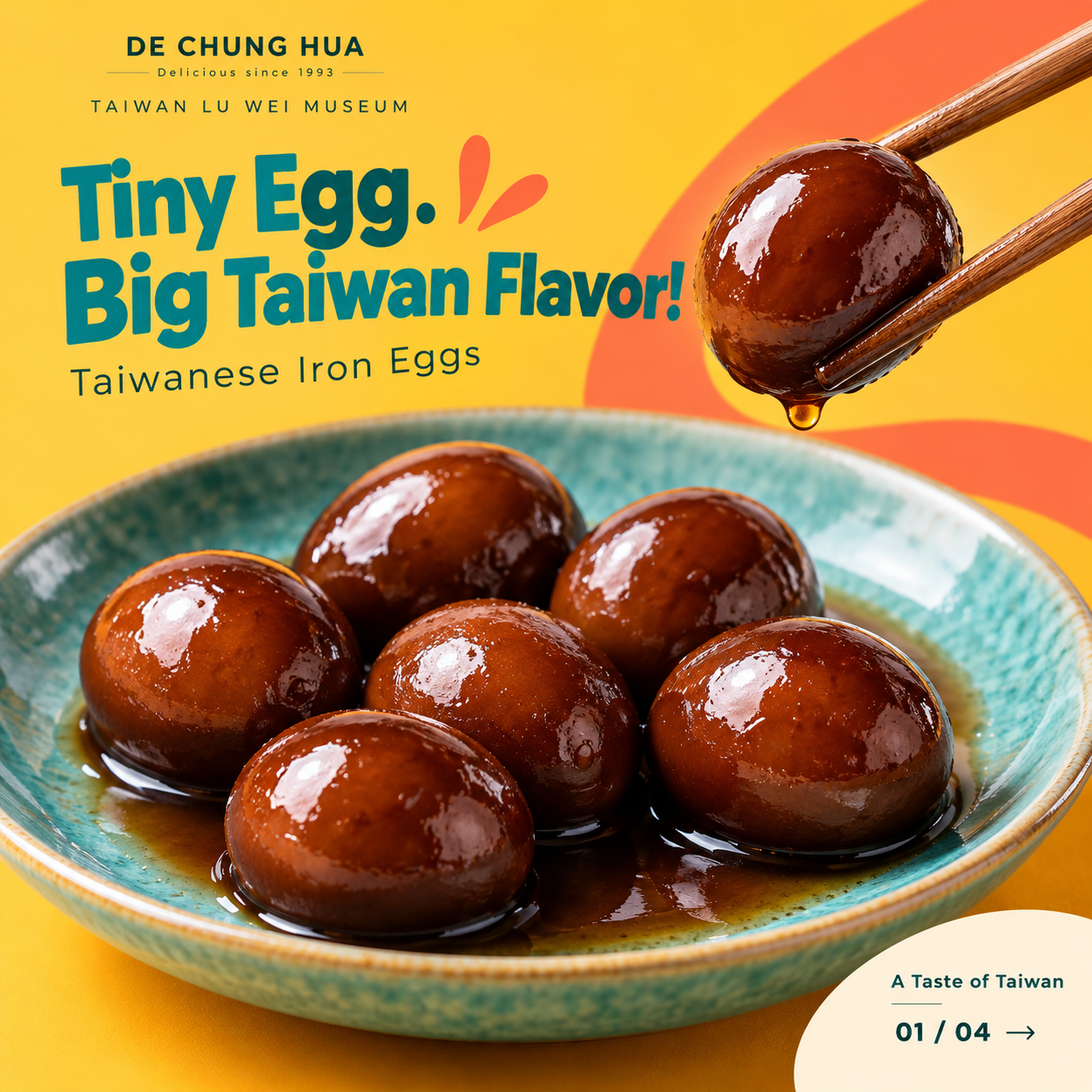 Small Egg, Big Taiwan Flavour